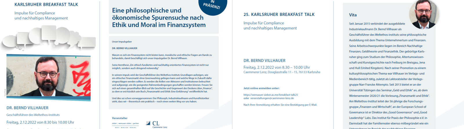 „Eine philosophische und ökonomische Spurensuche nach Ethik und Moral im Finanzsystem“